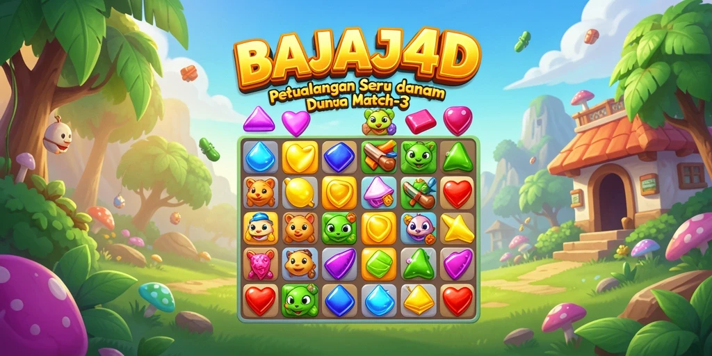 Tampilan gameplay BAJAJ4D yang penuh warna dan menantang.